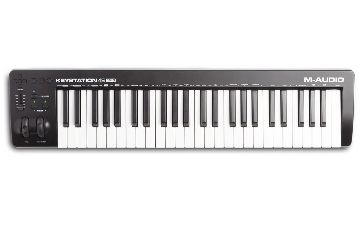 M-Audio Keystation 49 MK3 49-Key USB MIDI Keyboard Controller — view 2