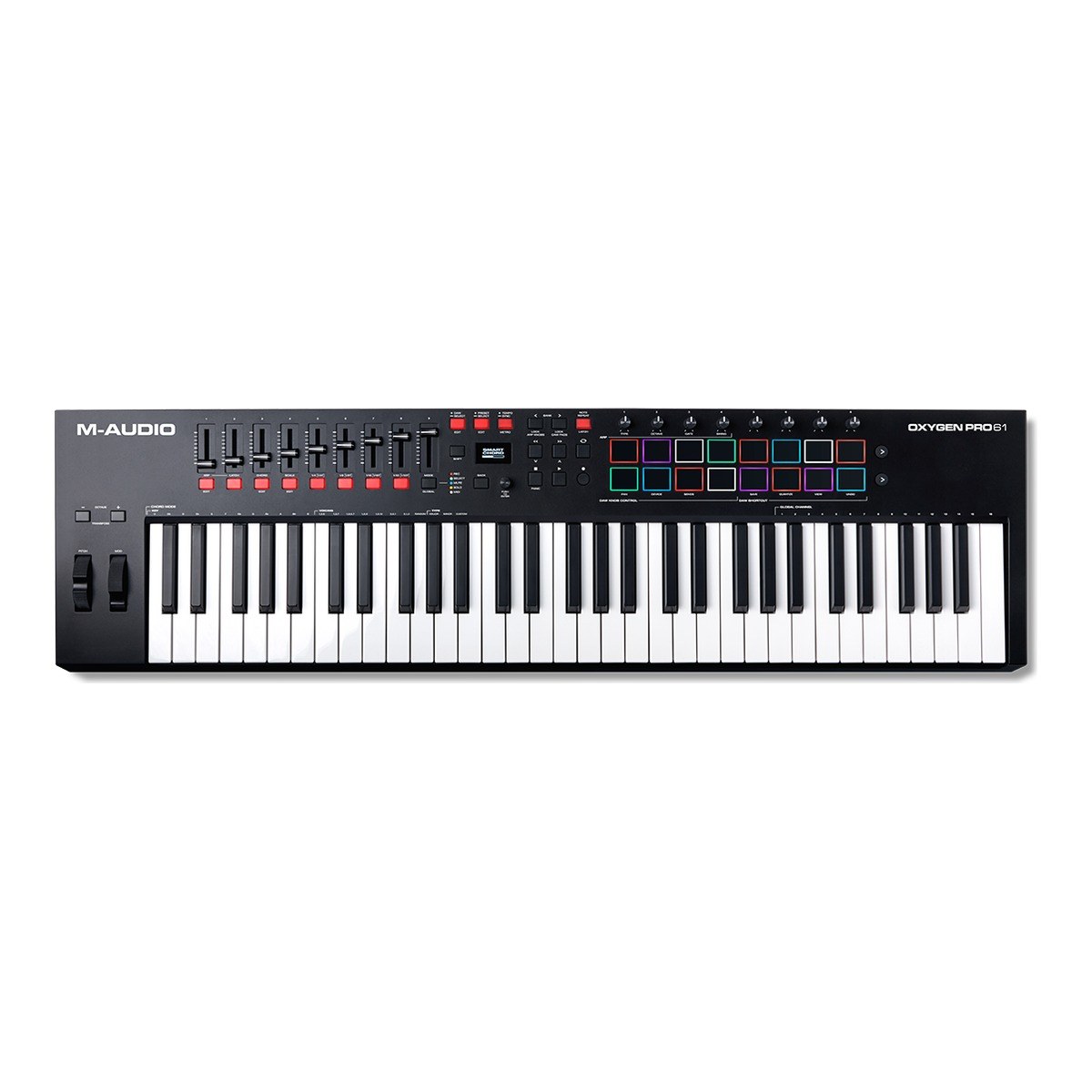 M-Audio Oxygen Pro 61 61-Key USB MIDI Performance Controller — view 3