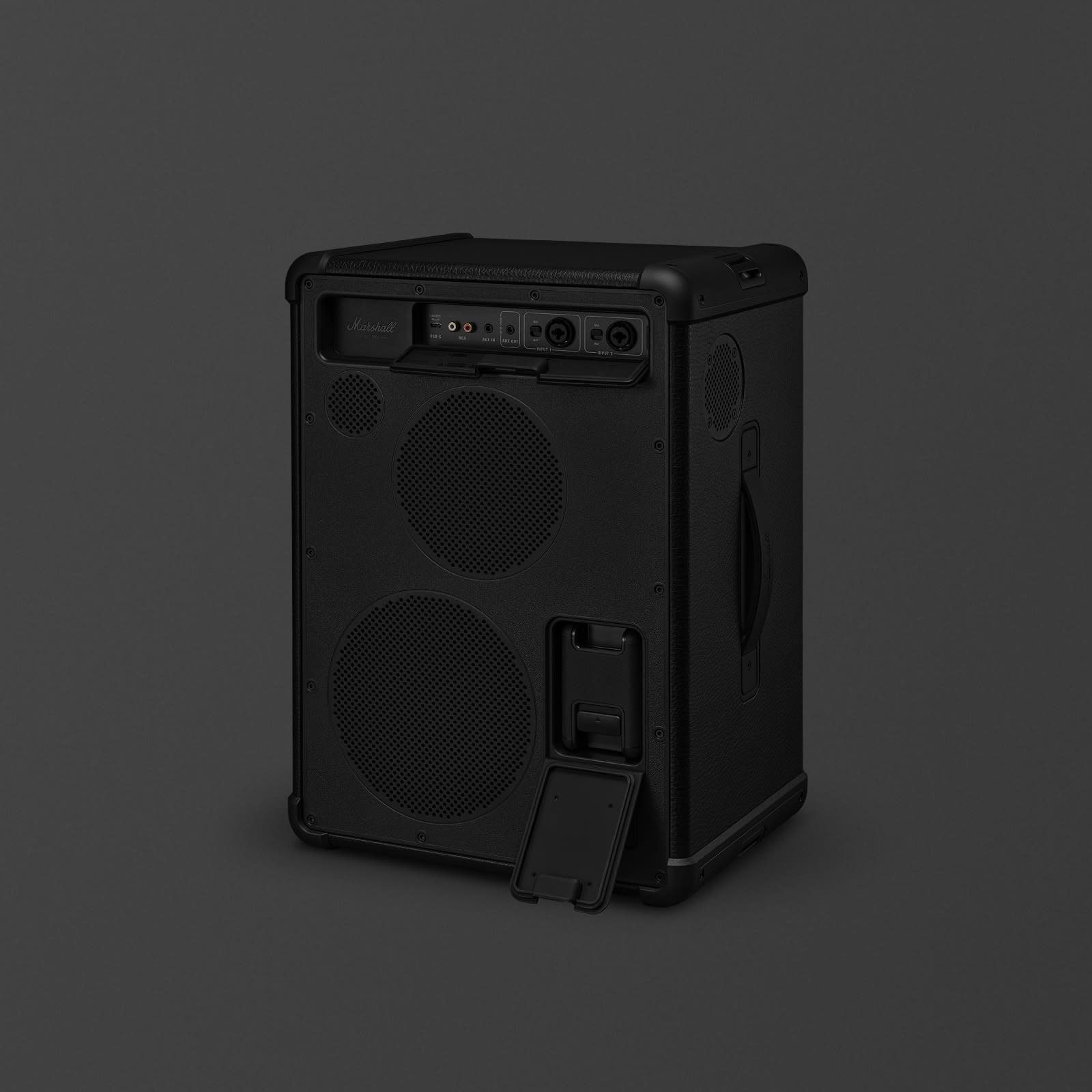 Marshall Bromley 450 Portable Bluetooth Party Speaker - Black & Brass — view 3