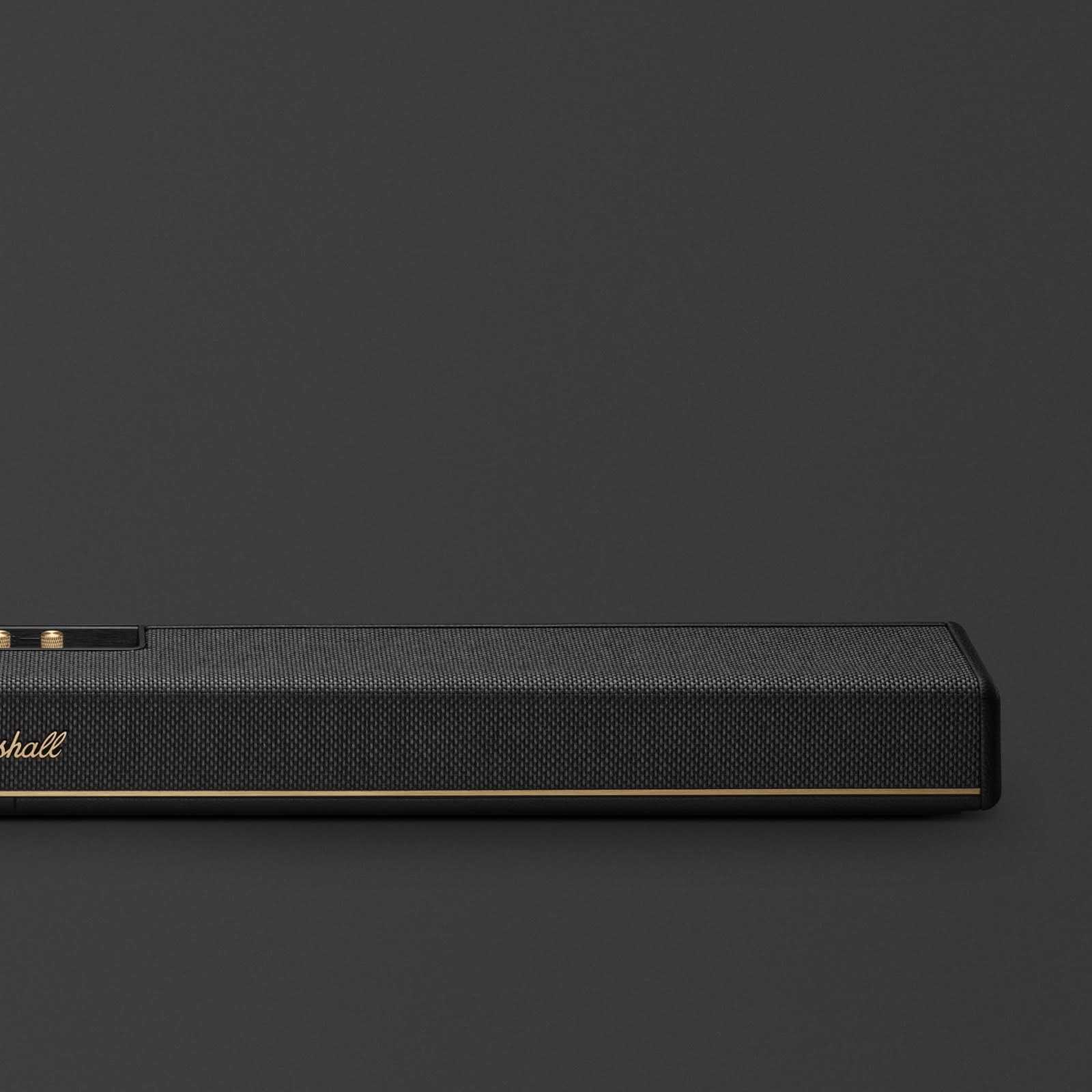 Marshall Heston 120 Dolby Atmos Soundbar - Black — view 3