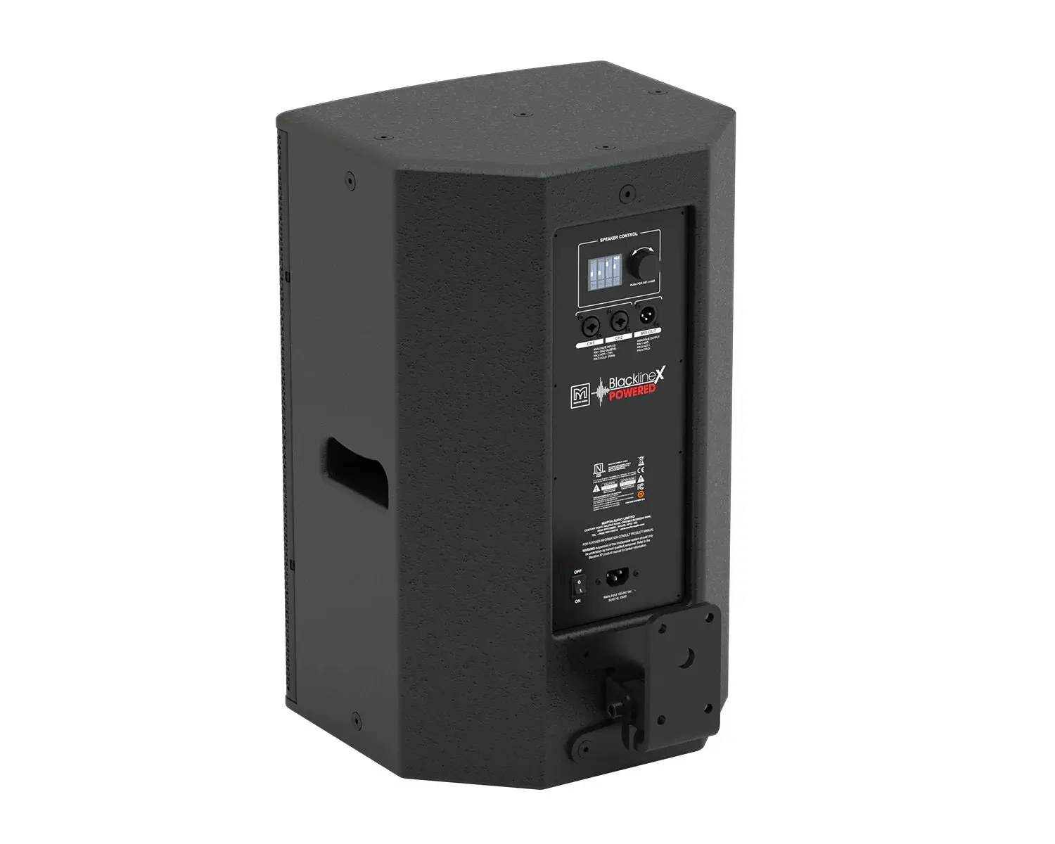 Martin-Audio 12 - Compact self-powered two-way Blackline X Speaker Max SPL- 128dB Black