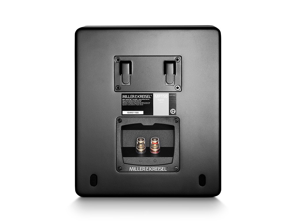 M&K Sound MP150 On-Wall THX Speaker - Left - Black (Each) — view 3