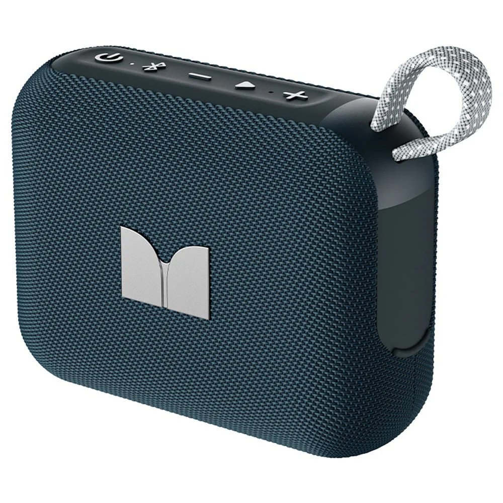 Monster Cube 1 IPX7 Waterproof Portable Bluetooth Speaker – Blue