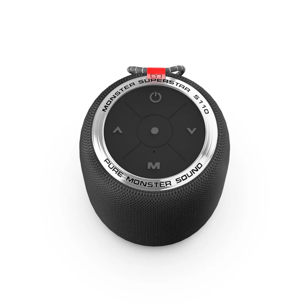 Monster S110 Superstar Portable Bluetooth Speaker – Black