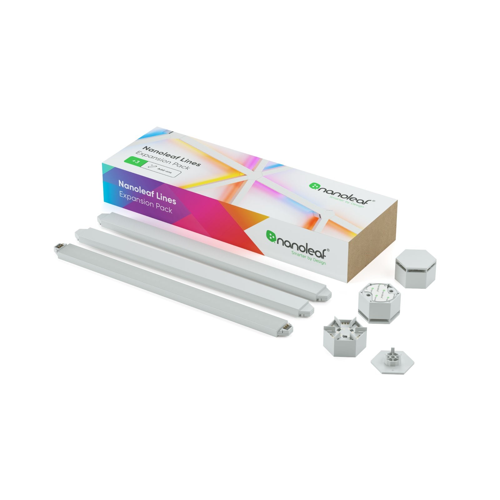 Nanoleaf Lines Expansion Pack, White, 3 Lines — view 4