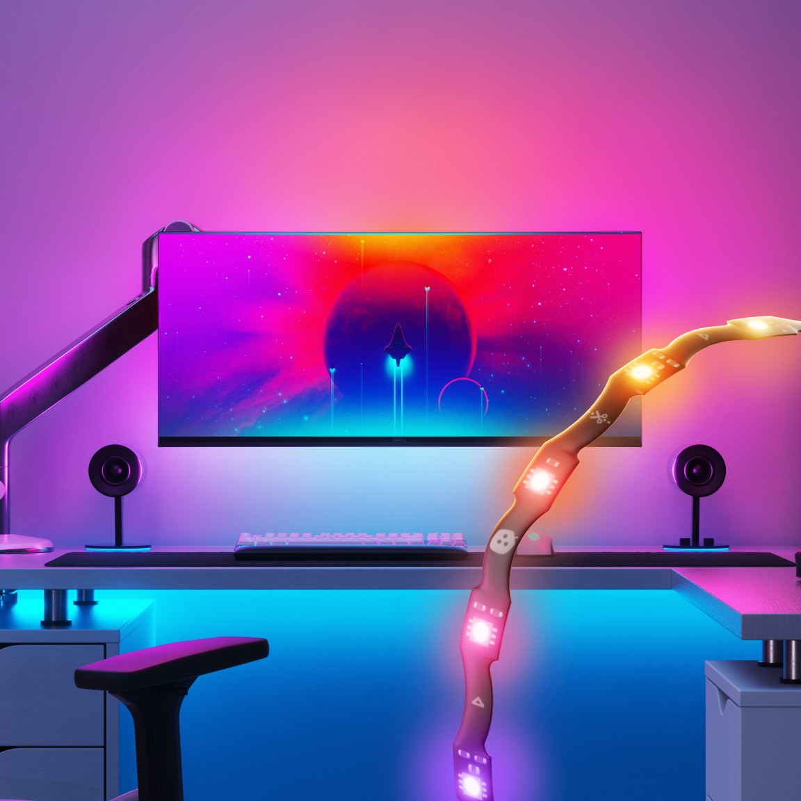 Nanoleaf PC Screen Mirror Lightstrip, 2.5 m USB — view 3