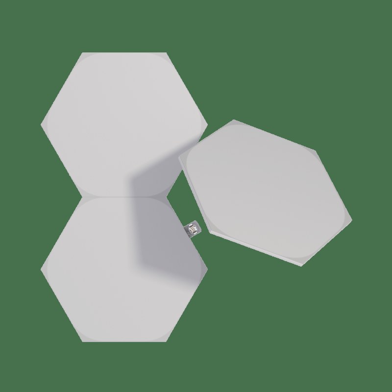 Nanoleaf Shapes Hexagons Expansion Pack, White, 3 Panels