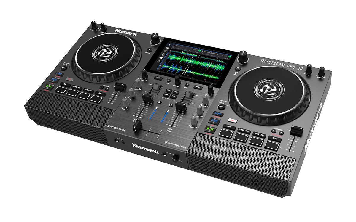 Numark Mixstream Pro Go Battery-Powered Standalone DJ Controller — view 2