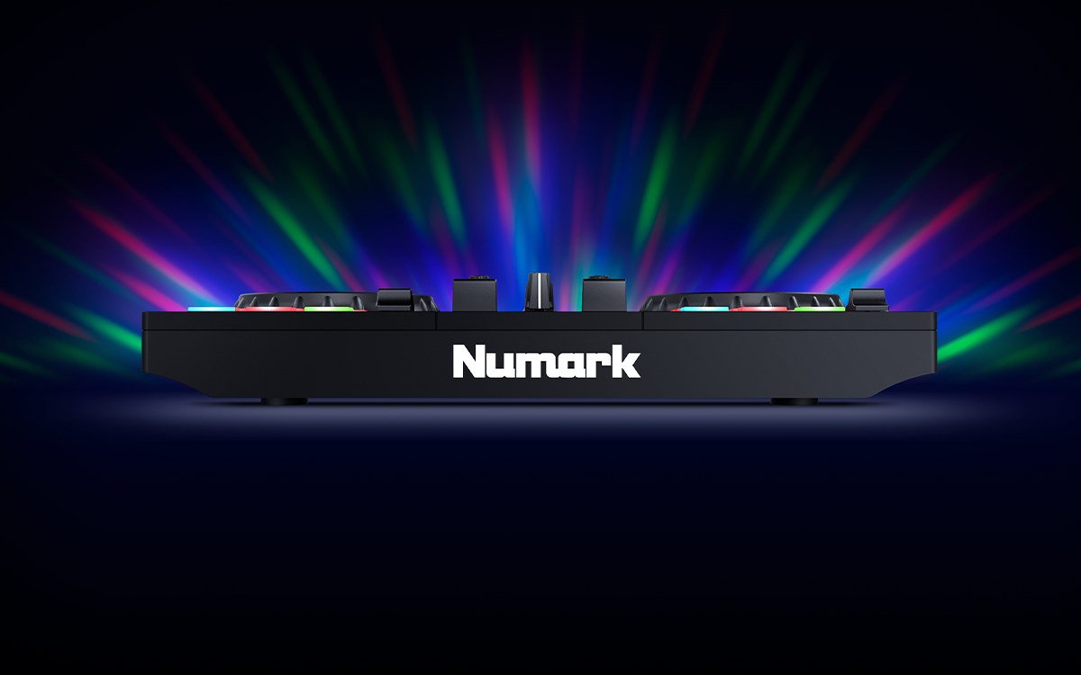 Numark Party Mix Live DJ Controller with Built-In Speakers and Light Show — view 2