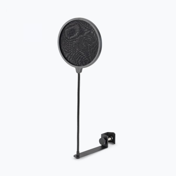 On-Stage ASVS6-GB 6" Pop Filter with Clamp and Gooseneck — view 1