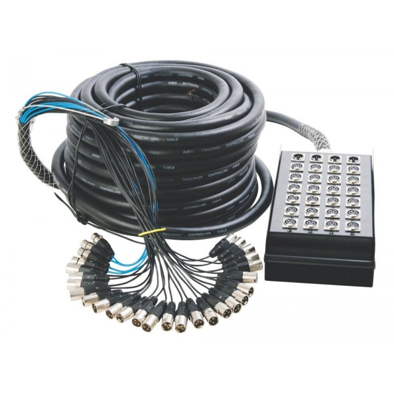 On-Stage SNK244100V2 100ft 24-Channel / 4-Return Stage Snake — view 1