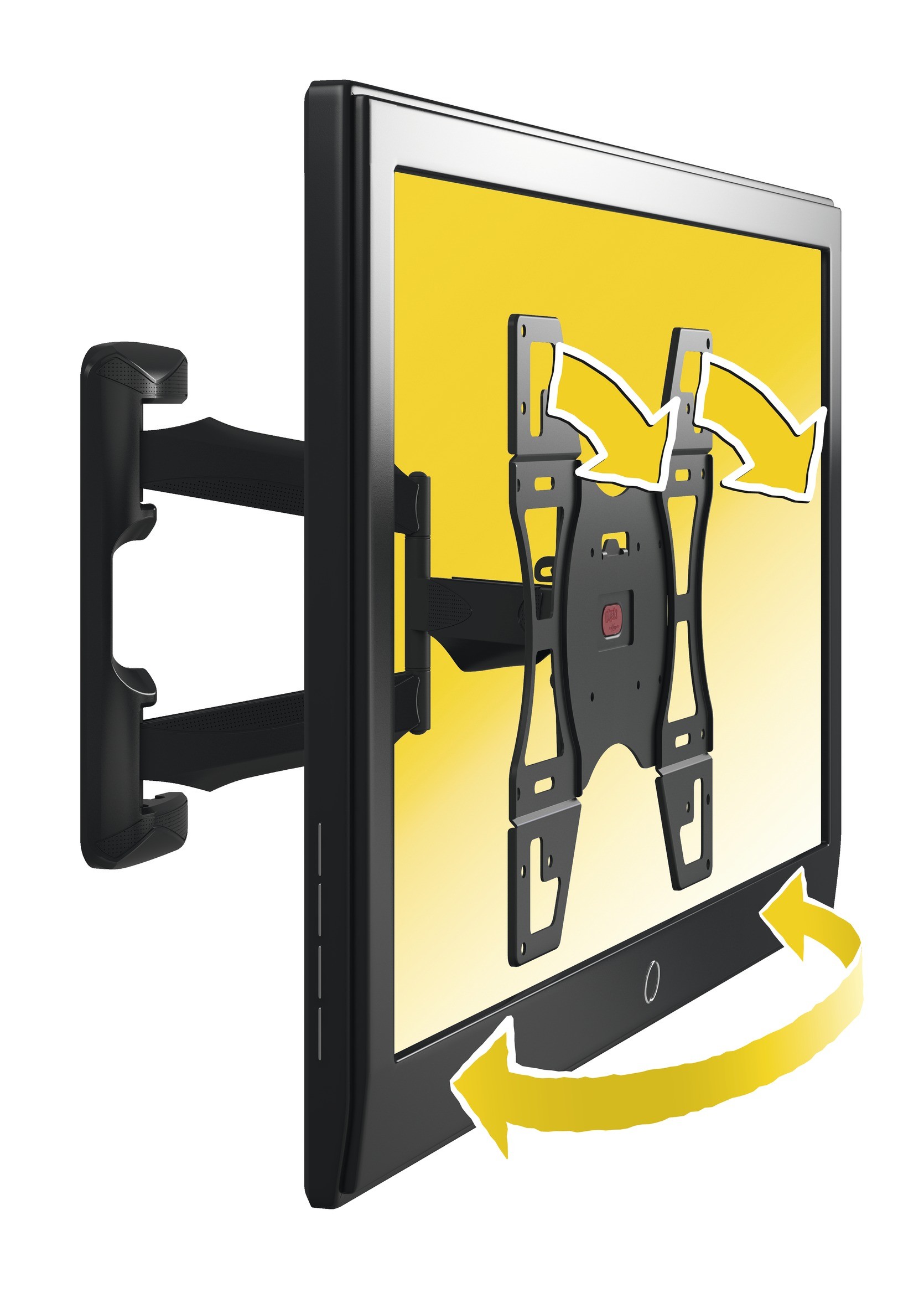 Physix PHW400M - Wall mount TV bracket Full Turn