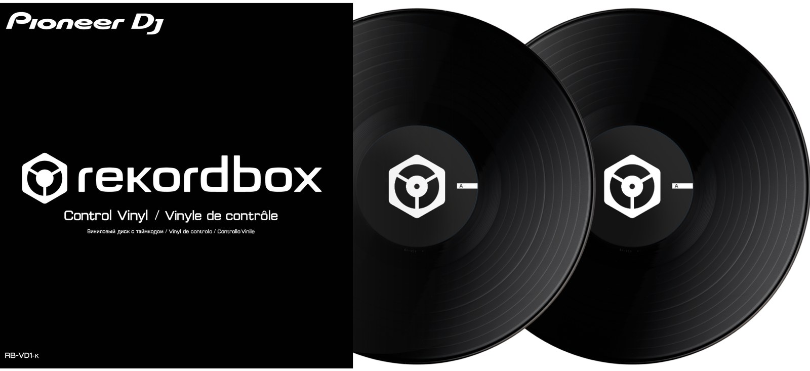 Pioneer RB-VD1 - RekordBox Control Vinyls