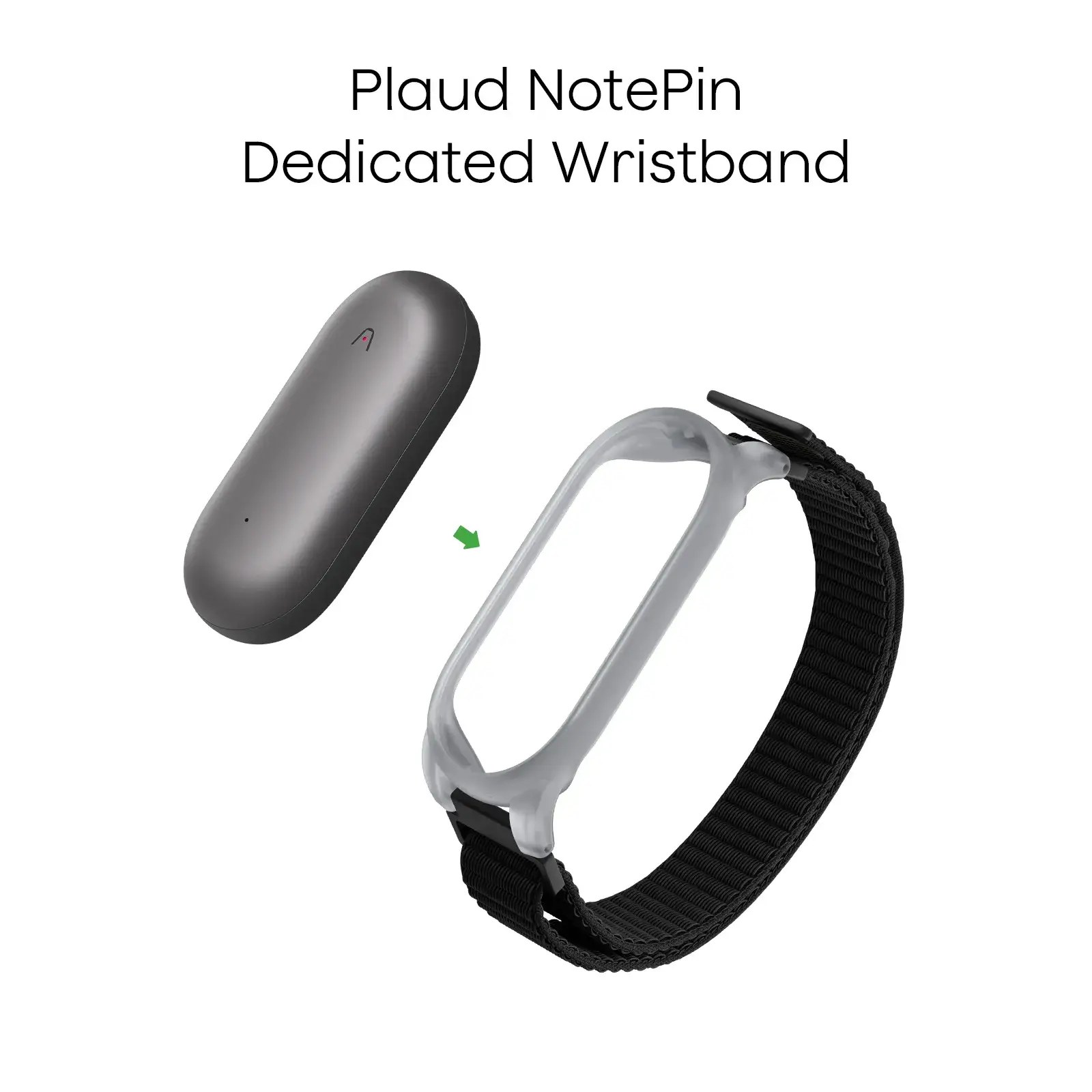 Plaud - NotePin Wristband - Black