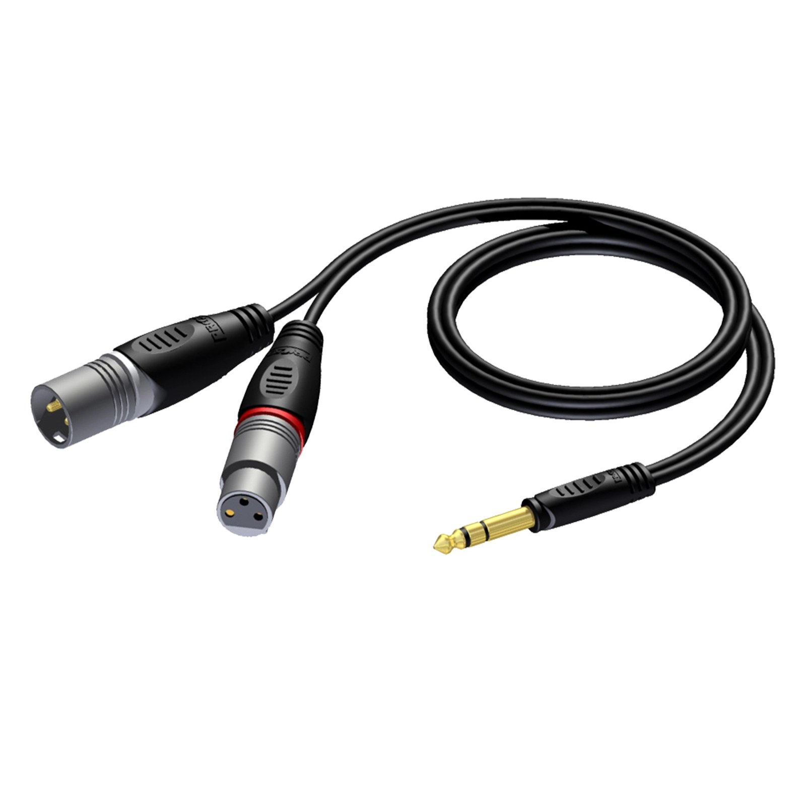 Procab - REF709/3-H Balanced XLR Male to Female Cable (3m)