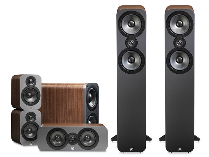 Q Acoustics 3050 Cinema Pack - Complete Home Theatre Speaker Package