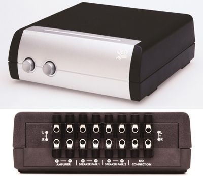 QED A-SS20 2 Way Parallel Speaker Switch