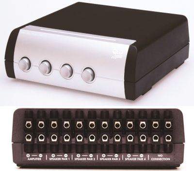 QED A-SS40 4 Way Speaker Switch