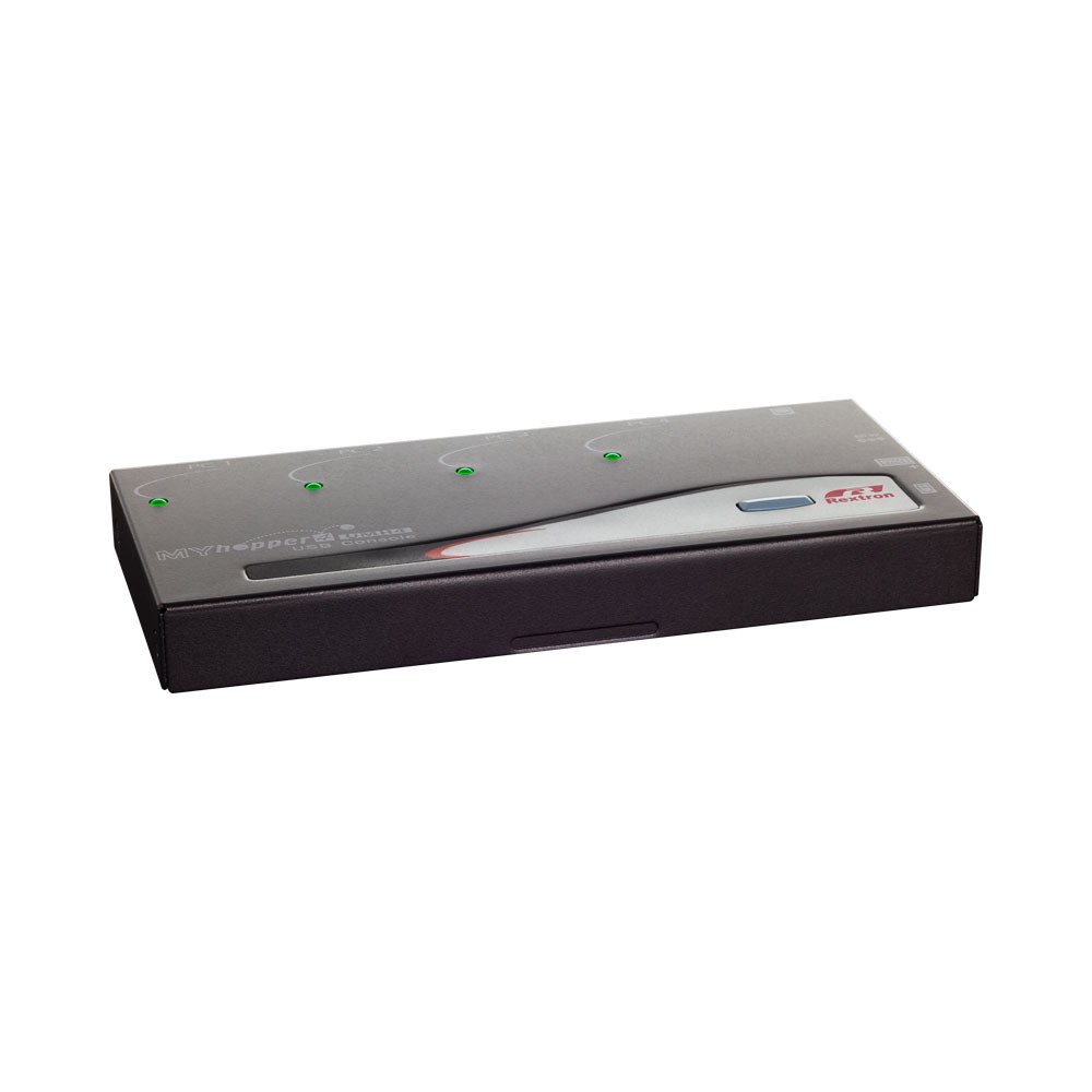 Rextron 4Port - USB KVM Switch with Cables