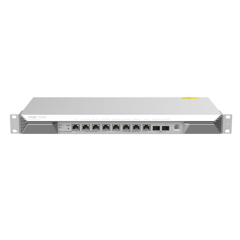 Reyee - 8-Port Multi-Gigabit 2SFP+ Multi-WAN 1500-User Cloud Router