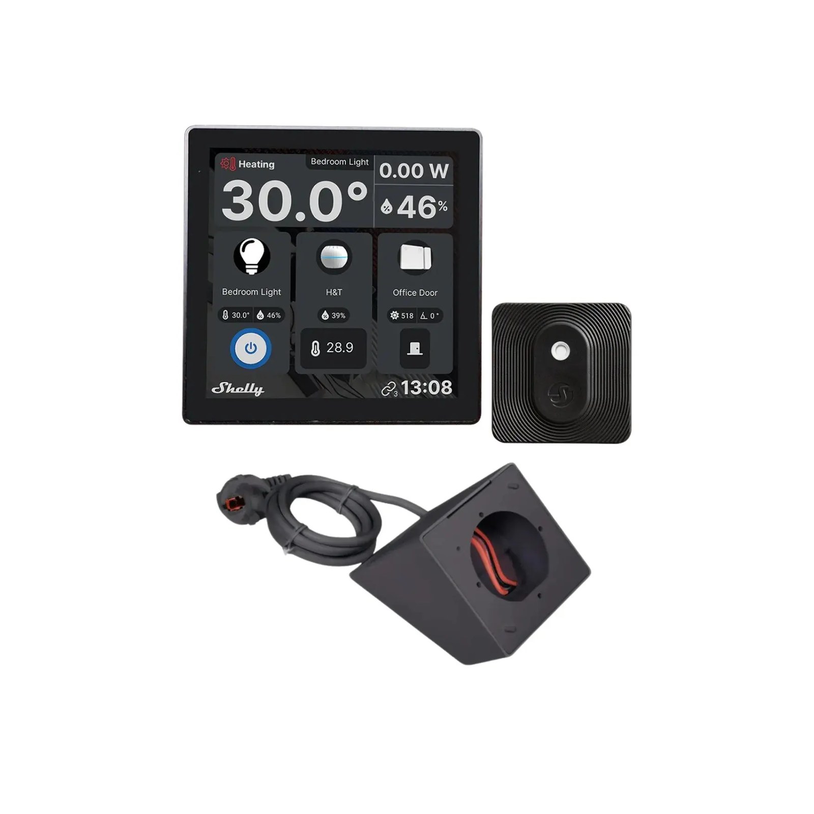 Shelly Wall Display XL Smart Home Control Panel With a 10.1” Touch Display With Built-in Relay