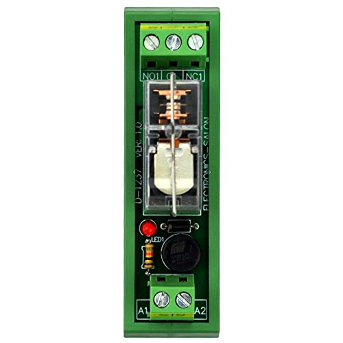 Smartbus SB-RLY8c16A-DN - Relay 8ch 16Amp / ch, DIN-Rail Mount (G4) with scene controller. Manual Programming Enabled. (Overload Protection) Good for Any AC and DC Power Types, 50-60Hz.  (Green operated to supply by 24VAC/12mA). Cascadable, Upgradable Via
