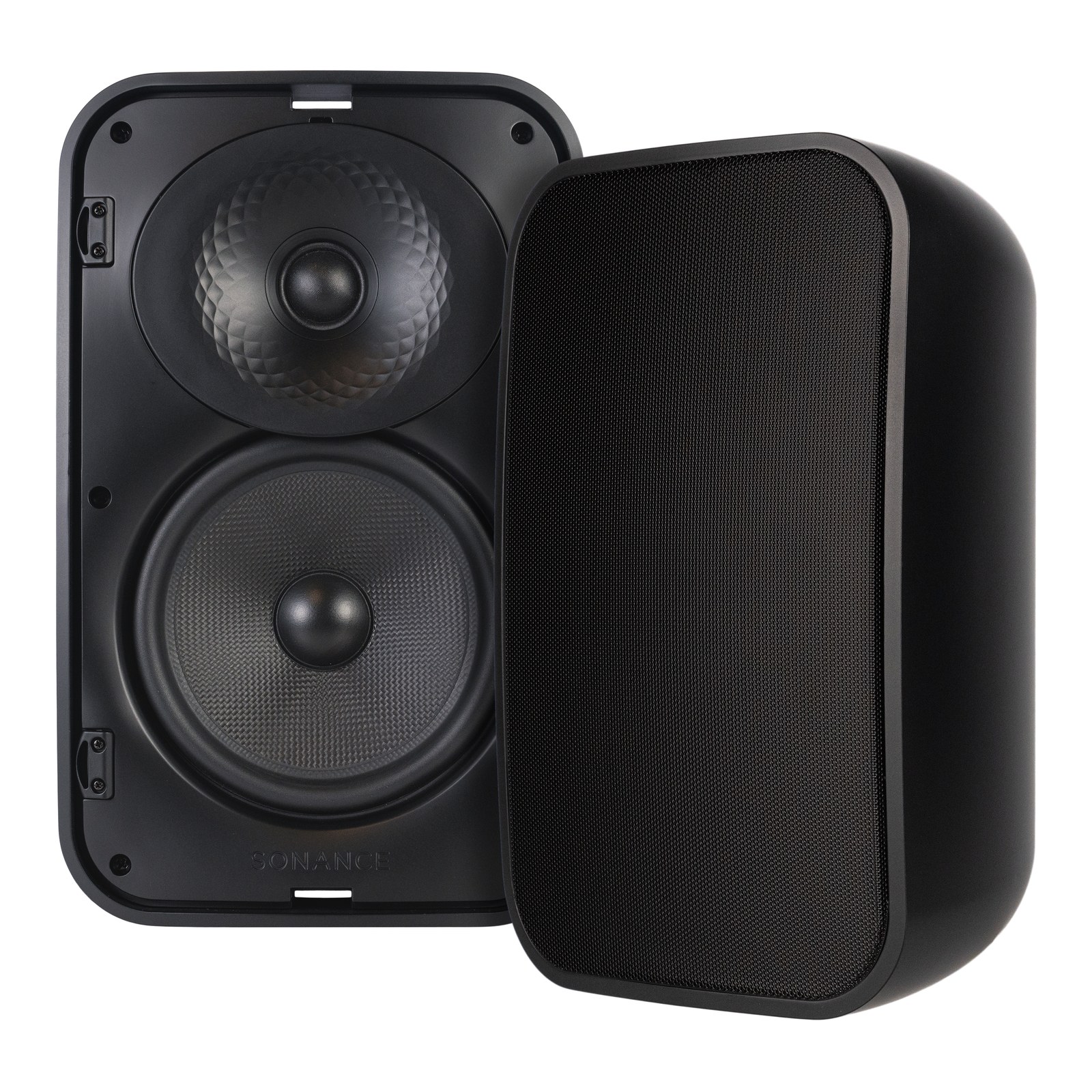 Sonance Mariner MX62 6.5" Outdoor Surface-Mount Speakers - Black (Pair)