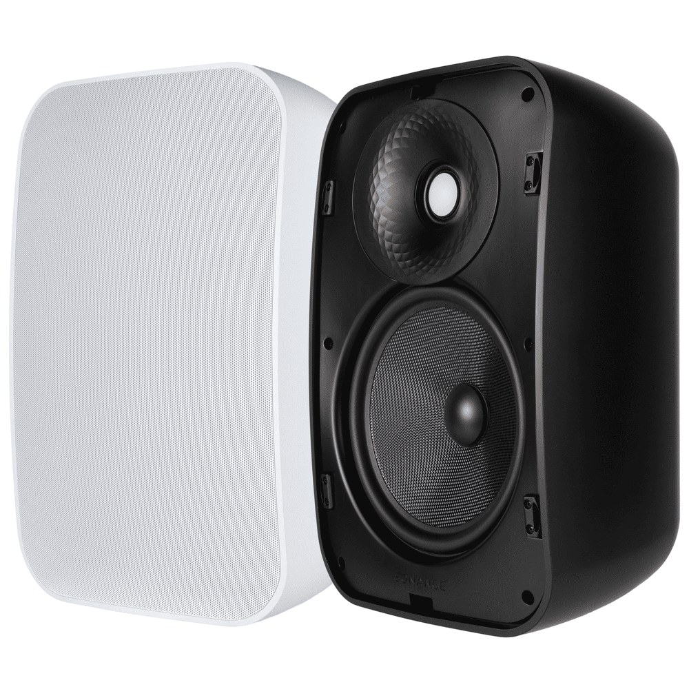 Sonance Mariner MX86 8" Outdoor Surface-Mount Speakers - Black