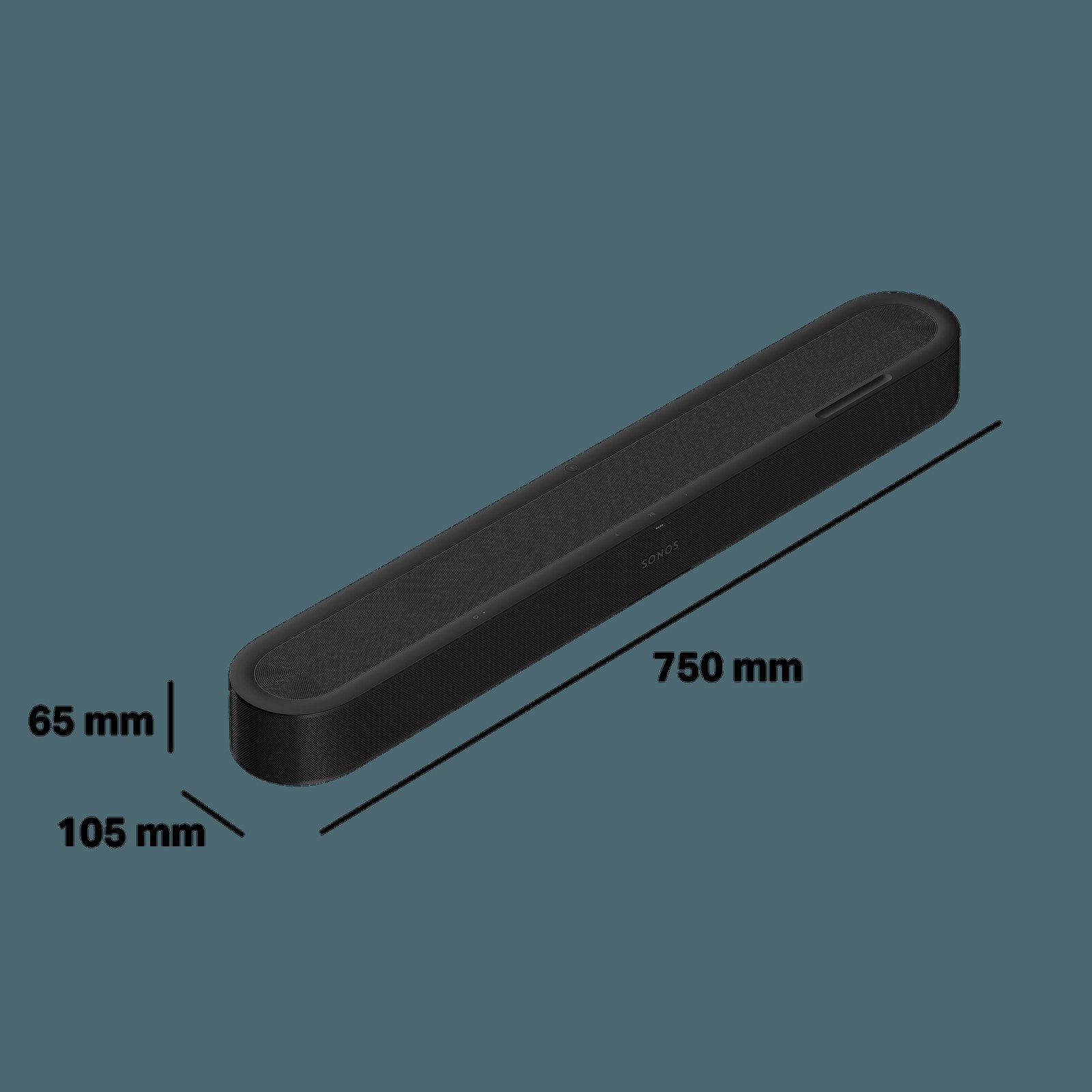 Sonos Beam Ultra Black - Dolby Atmos Smart Soundbar — view 4