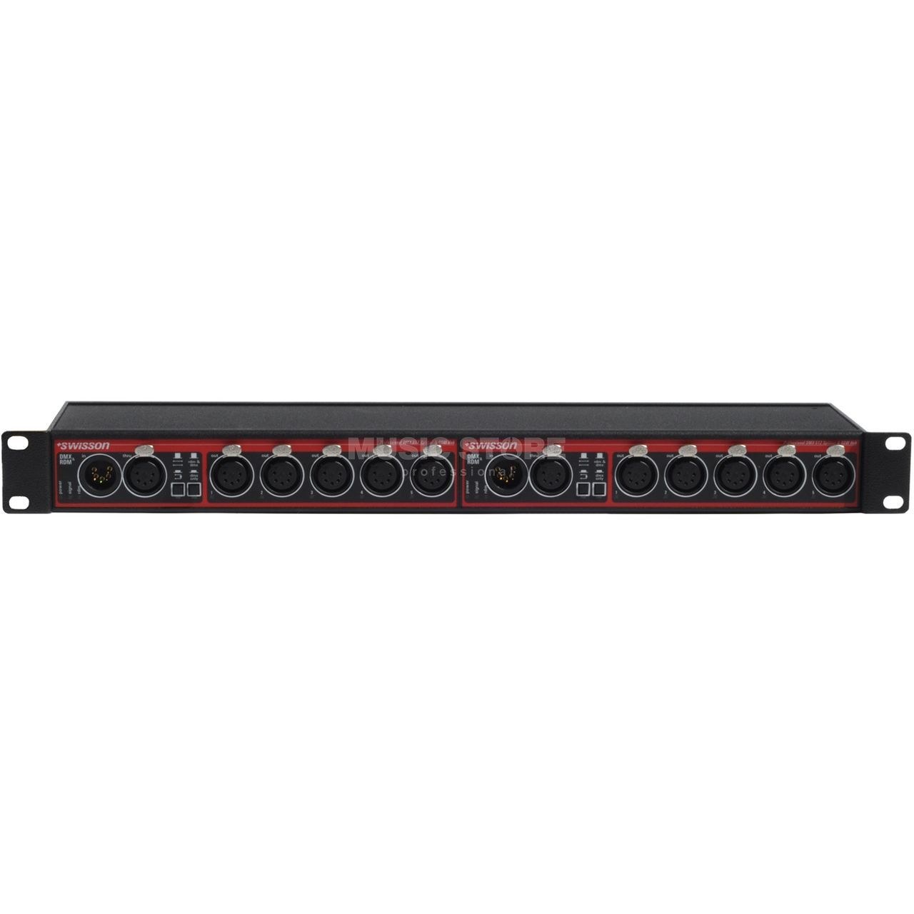 Swisson 5R - DMX and RDM Splitter Single-Rack 5 Outputs 5Pin XLR