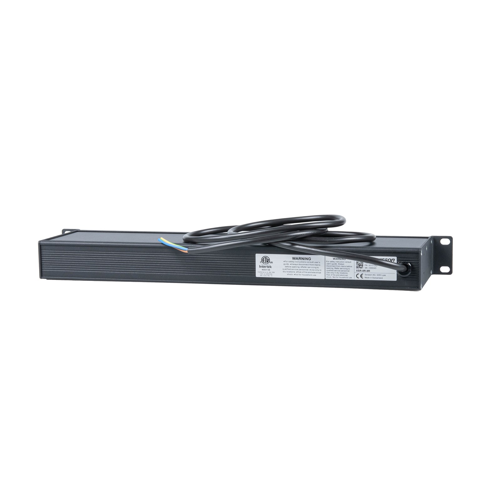 Swisson 8R-8R - DMX and RDM Splitter Double-Rack 10 Outputs RJ-45