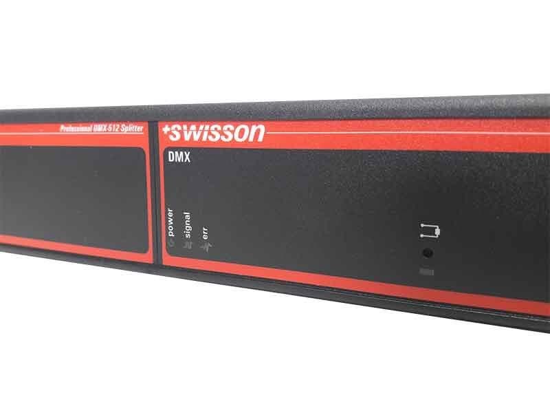 Swisson TR5-TR5 - DMX SPLITTER DOUBLE-RACK 10 OUTPUTS TERMINAL