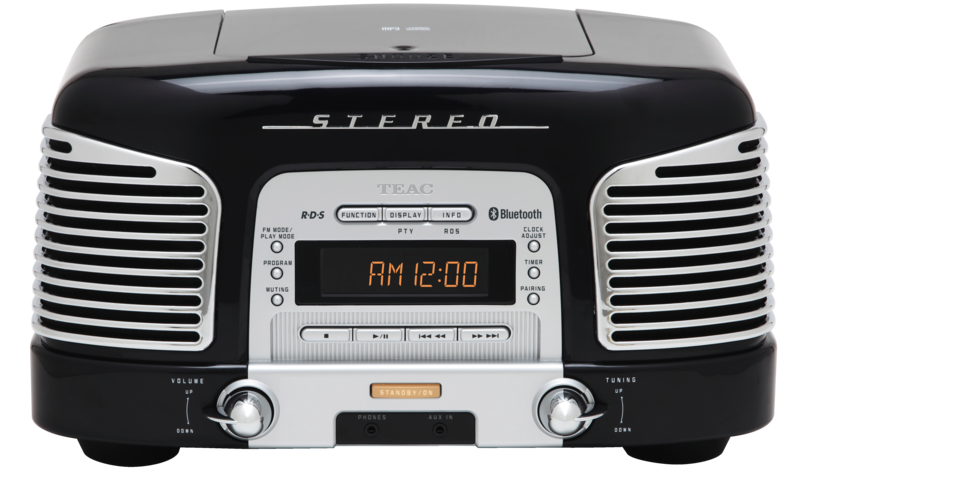 TEAC SL-D930 - Retro-cool 2.1ch Bluetooth® Speaker with CD/Radio