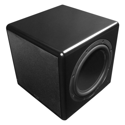 TruAudio Compact Series 10inch Powered Subwoofer, Dual Passive Radiators, 250W