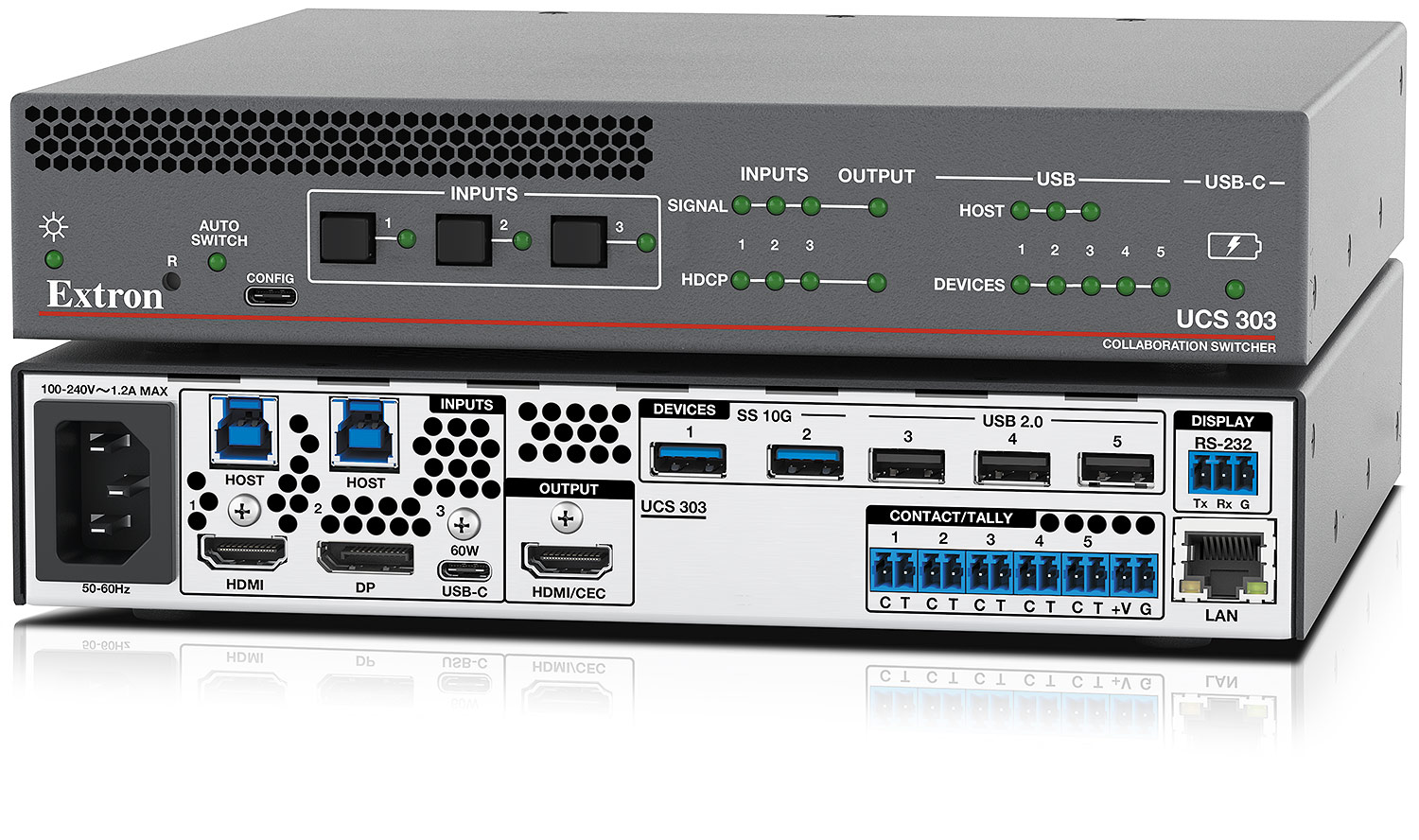 Wyrestorm MX-0804-EDC - 4K60Hz 8x4 Seamless Matrix | 7 HDMI & 1 USB-C input | 4 HDMI outputs | Audio DSP & Mixing | DANTE | Dolby Vision & HDR | CEC
