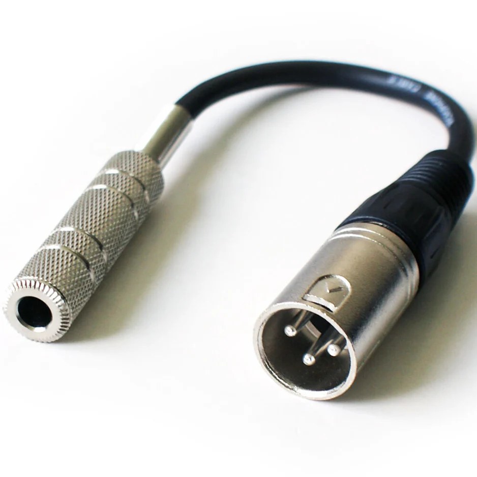 Imix - 6.35mm Jack Male to XLR Male Adapter