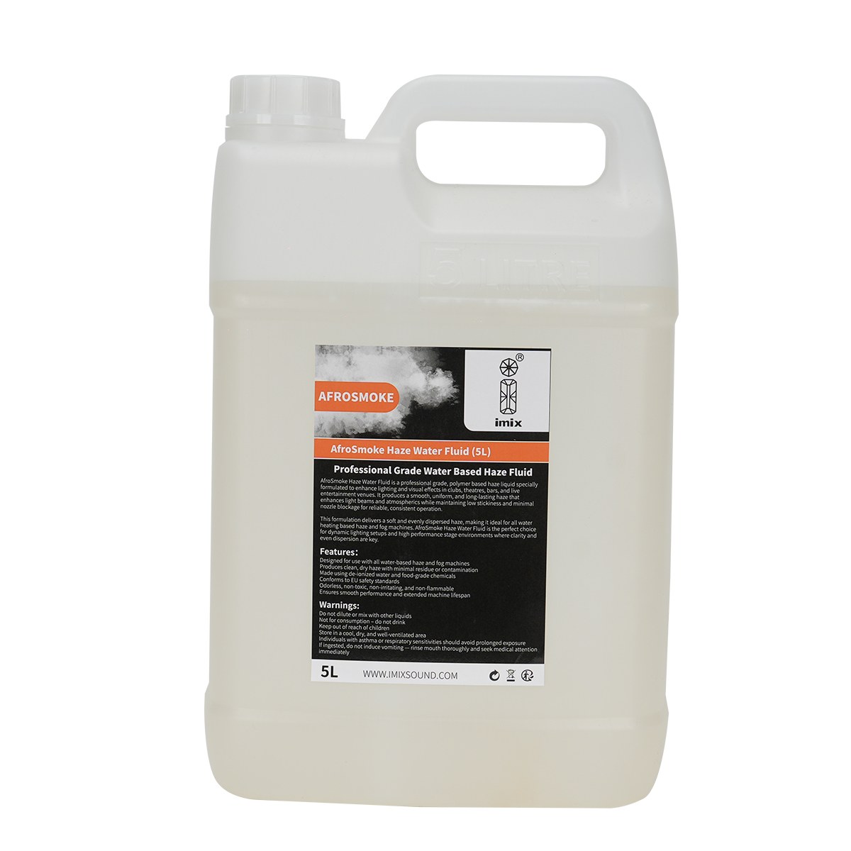 Imix - AfroSmoke Water-Based Haze Machine Fluid — view 1
