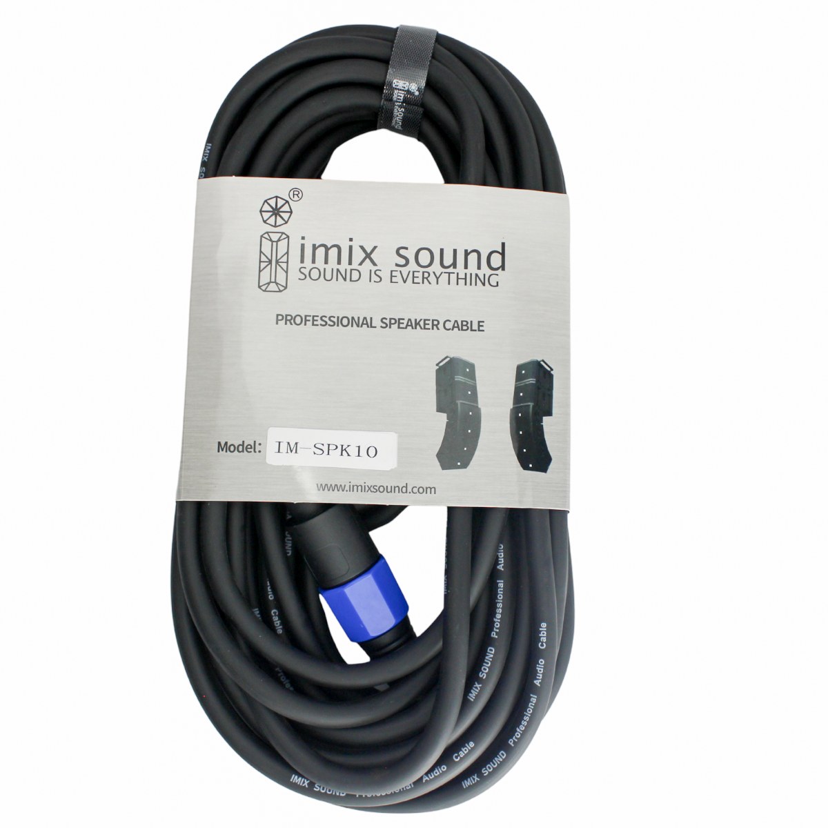 Imix - IM-SPK10 Speakon to Speakon Speaker Cable (10m)
