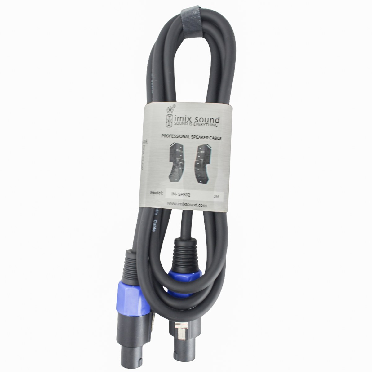Imix - IM-SPK02 Speakon to Speakon Speaker Cable (2m)