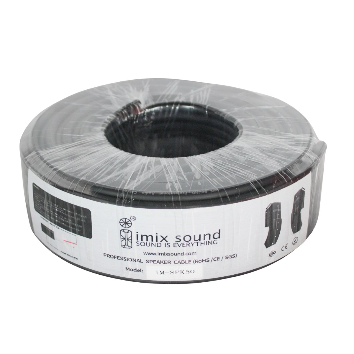 Imix - IM-SPK50 Speakon Speaker Cable (50m, No Plugs)