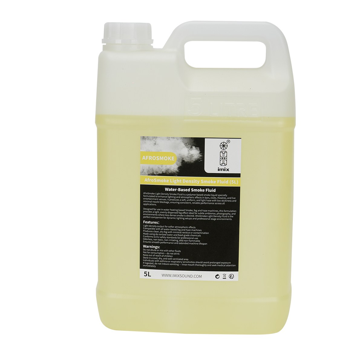 Imix - SFAT Afrosmoke Light Density Smoke Liquid (5L) — view 1