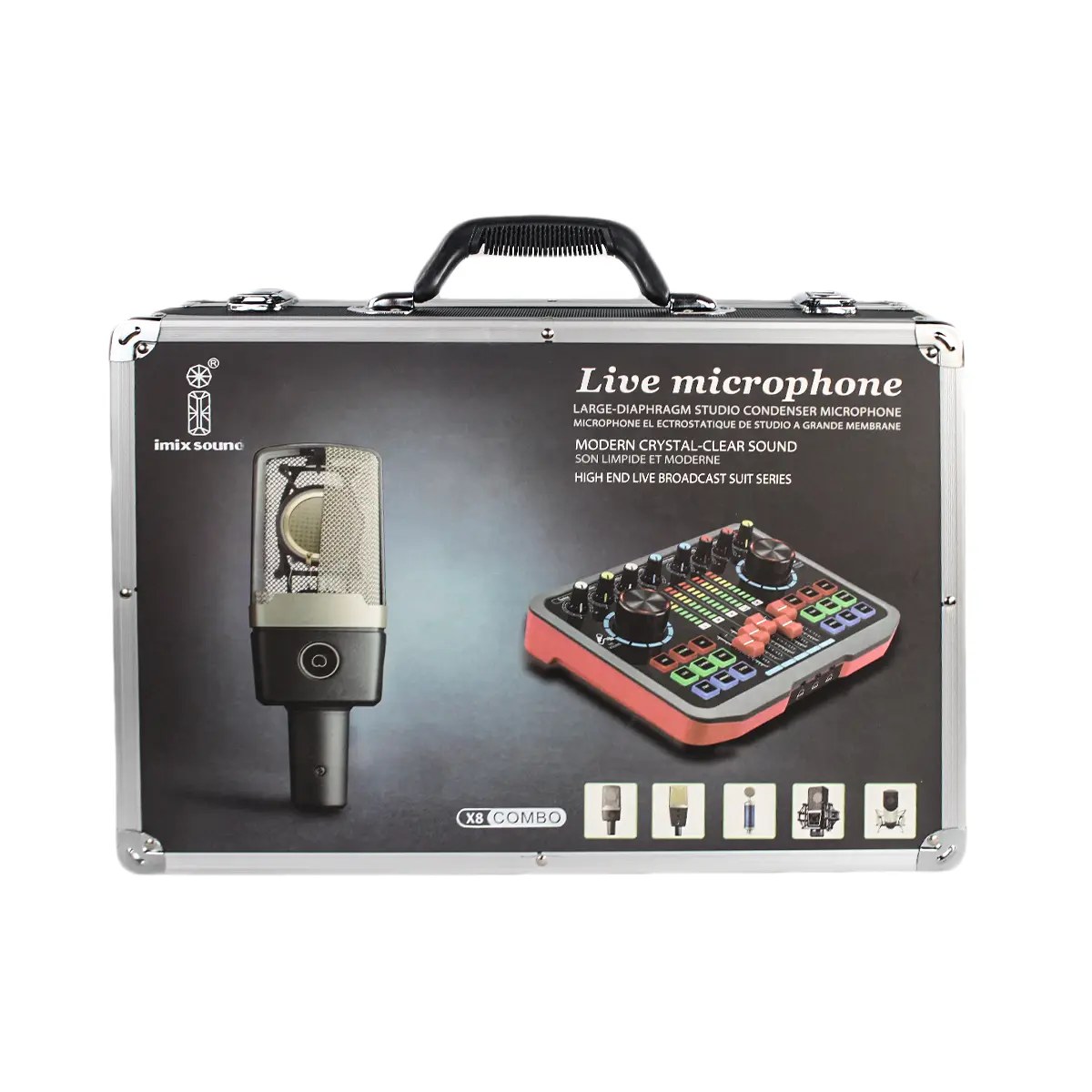 Imix - X8 Microphone Sound Card Combo — view 2