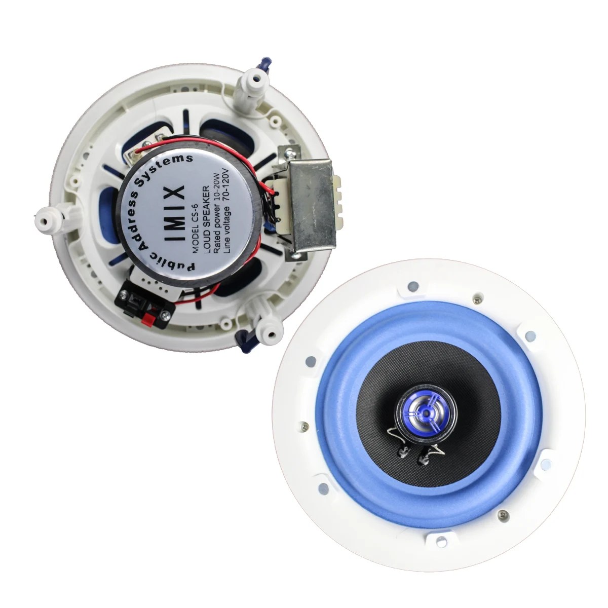 Imix - CS6 6-Inch 10-20W Coaxial Ceiling Speaker — view 1