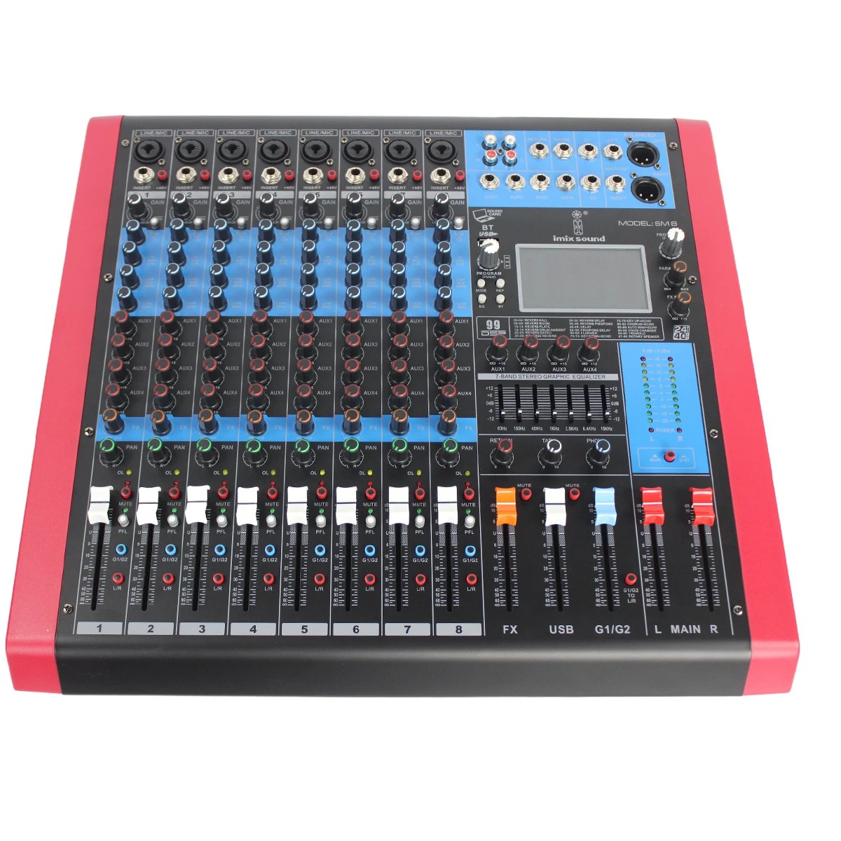 Imix - SM8 8-Channel Analogue Mixer — view 1