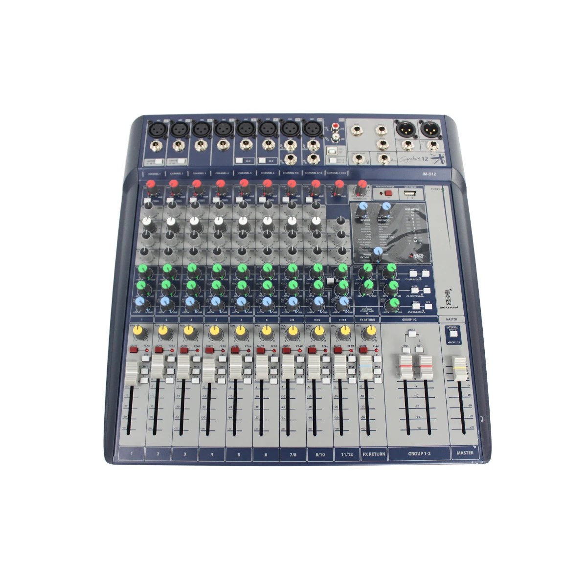 Imix - IM-S12 Signature 12-Channel Analogue Mixer — view 1