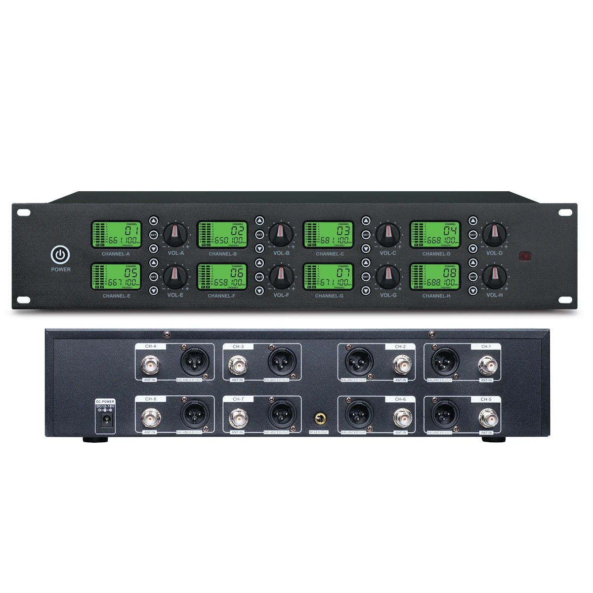 Imix - K-8008 MK2 8-Channel Wireless Microphone Receiver — view 1