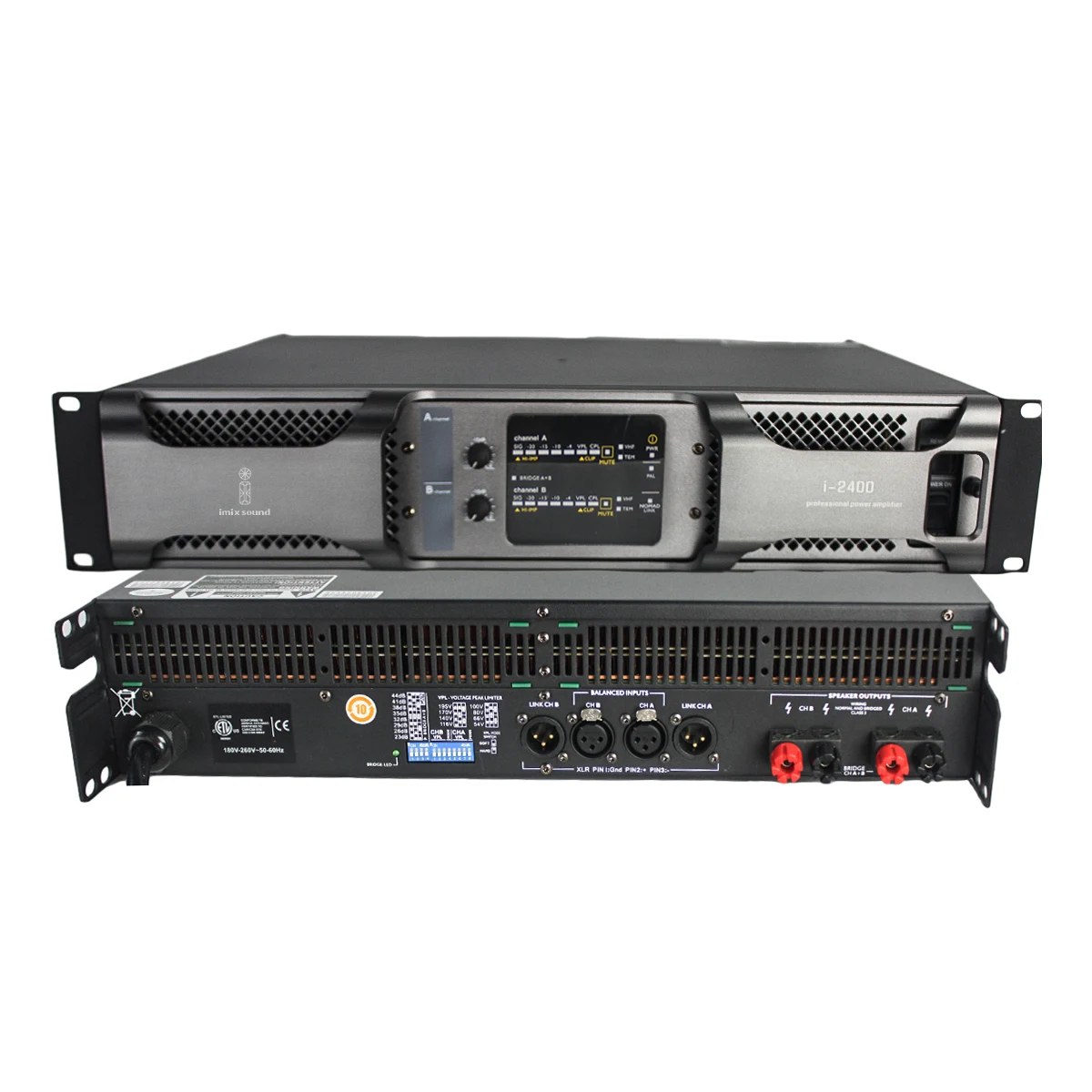 Imix - I-2400 2400W Professional Power Amplifier — view 1