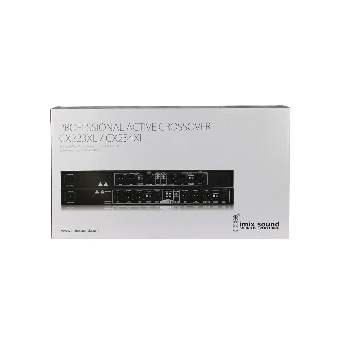 Imix - CX234XL 4-Way Mono/Stereo Electronic Crossover — view 2