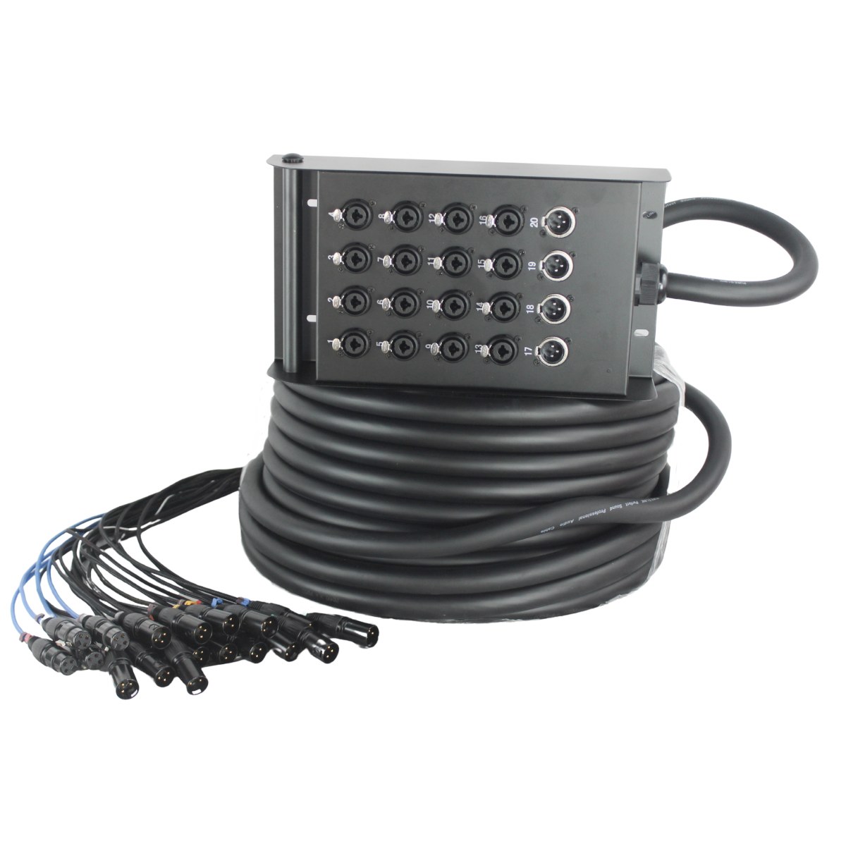 Pure Link - PLK16+4 Stage Snake Cable (30m, 16 In / 4 Return, Combo Plugs)