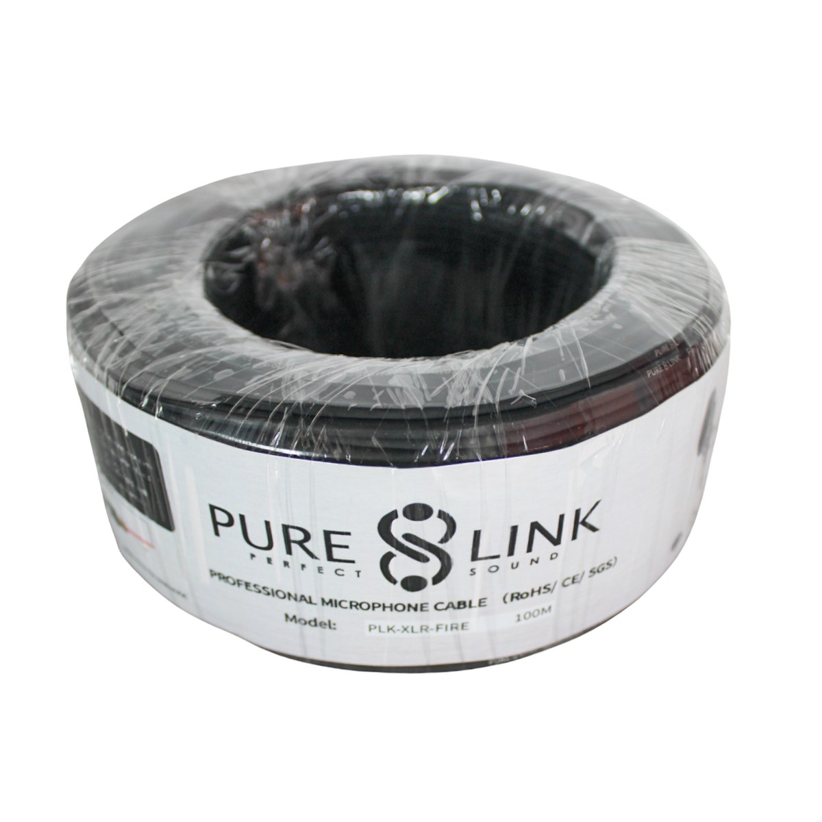 Pure Link - PLK-XLR-FIRE XLR Microphone Cable (100m, Fire-Resistant, No Plugs)